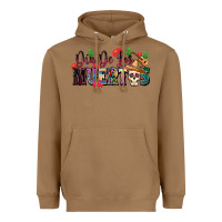 Toasted Coconut Dia De Los Muertos Heavyweight Hoodie - texasbilliewilder