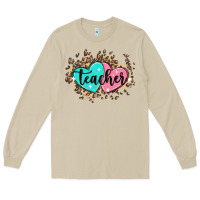 Mushroom heart teacher Long Sleeve Tee - MaliasSmallBusiness
