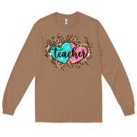 Toasted Coconut heart teacher Long Sleeve Tee - MaliasSmallBusiness