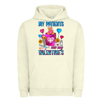 Pigment Pistachio My Patients Are My Valentine Coffee Mug Urban Hoodie - FaDigitalArtStudio
