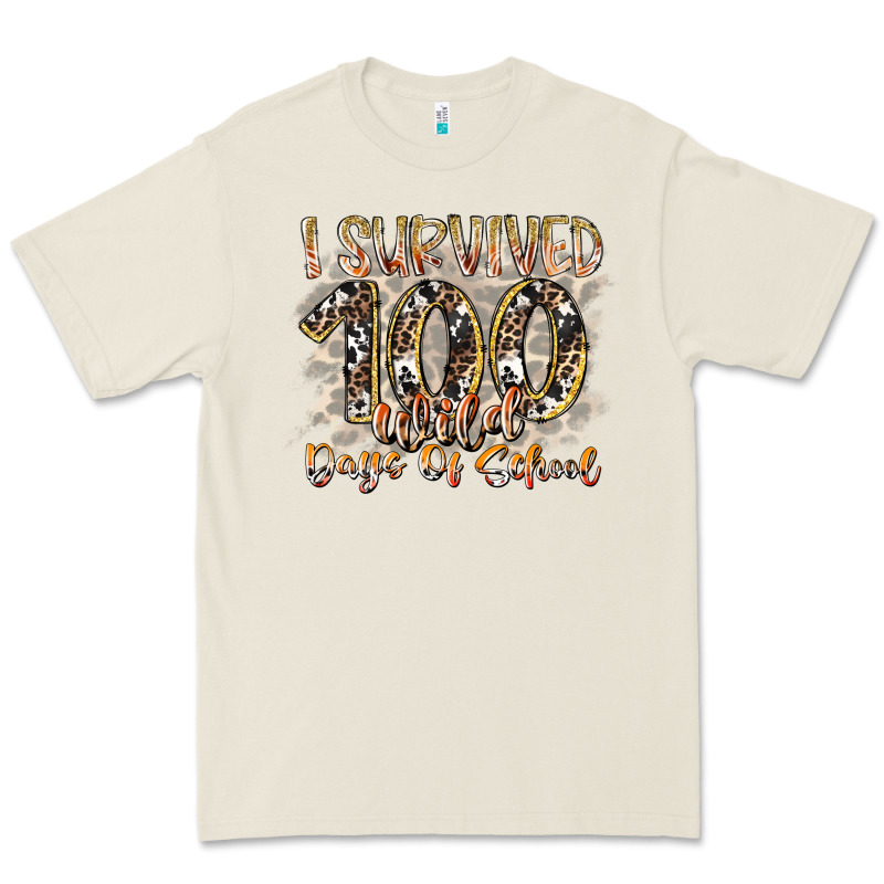 I Survived 100 Wild Days Of School Premium Tee by RacoonDesign | Teevron