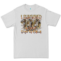 Dove Grey i survived 100 wild days of school Premium Tee - RacoonDesign