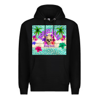 Black nobody likes shady beach Premium Hoodie - TumblerDesignByShophia
