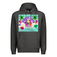 Charcoal Heather nobody likes shady beach Premium Hoodie - TumblerDesignByShophia