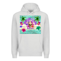 Dove Grey nobody likes shady beach Premium Hoodie - TumblerDesignByShophia