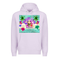 Lilac nobody likes shady beach Premium Hoodie - TumblerDesignByShophia