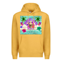 Mustard nobody likes shady beach Premium Hoodie - TumblerDesignByShophia