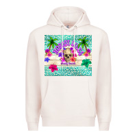 Pale Pink nobody likes shady beach Premium Hoodie - TumblerDesignByShophia