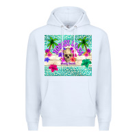 White nobody likes shady beach Premium Hoodie - TumblerDesignByShophia
