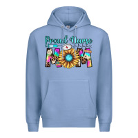 Colony Blue proud nurse mom Premium Hoodie - JahusDesignShop