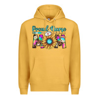 Mustard proud nurse mom Premium Hoodie - JahusDesignShop
