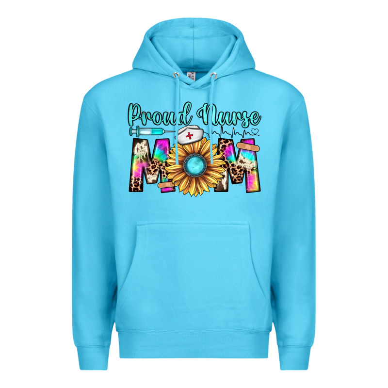 Proud Nurse Mom Premium Hoodie by JahusDesignShop | Teevron