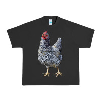 Pigment Black Dominique Chicken Urban Heavy Tee - LillyAllenDesigns