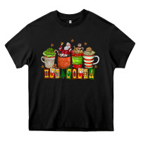 Black hot cocoa Heavy Core Tee - CowhideDigitalArt