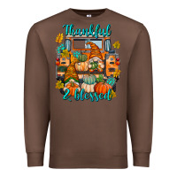 Chestnut Thankful Blessed Premium Sweatshirt - texasbilliewilder