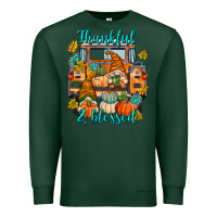 Sports Green Thankful Blessed Premium Sweatshirt - texasbilliewilder