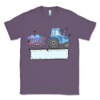 Lavender easter tractor boy Classic Tee - MaliasSmallBusiness