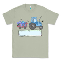 Matcha easter tractor boy Classic Tee - MaliasSmallBusiness
