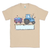Mushroom easter tractor boy Classic Tee - MaliasSmallBusiness