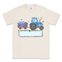 Natural easter tractor boy Classic Tee - MaliasSmallBusiness