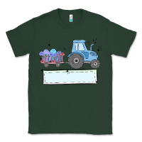Sports Green easter tractor boy Classic Tee - MaliasSmallBusiness