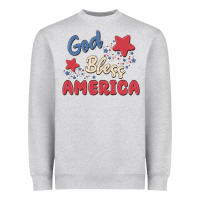 God Bless America Heavyweight Sweatshirt | Teevron