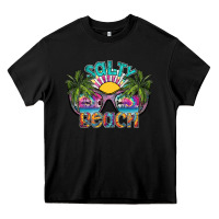 Black salty beach Heavy Core Tee - SublimationCraftShop