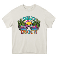Cream salty beach Heavy Core Tee - SublimationCraftShop