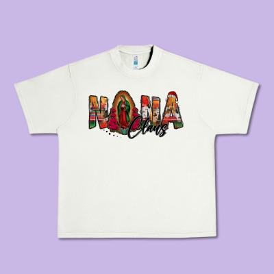 Nana Claus Lady Of Guadalupe Urban Heavy Tee Designed By Jasminsmagicworld