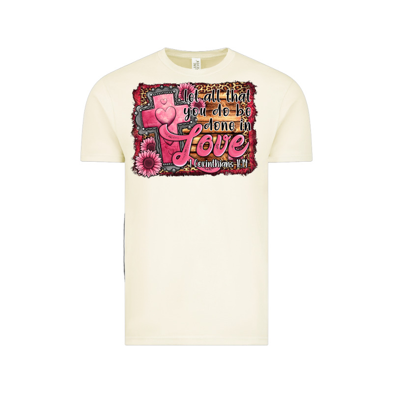 Let All That You Do Be Done In Love Vintage Tee by Jasminsmagicworld | Teevron