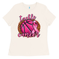 Bone tackle cancer basketball Ladies Tee - texasbilliewilder