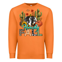 Carrot Howdy Fall Premium Sweatshirt - texasbilliewilder
