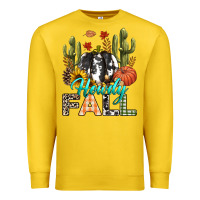 Lemon Howdy Fall Premium Sweatshirt - texasbilliewilder