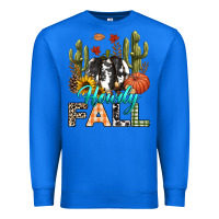 True Royal Howdy Fall Premium Sweatshirt - texasbilliewilder