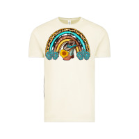 Vintage Arctic cowboy boots and hat rainbow Vintage Tee - AdoDesignShop