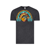 Vintage Black cowboy boots and hat rainbow Vintage Tee - AdoDesignShop