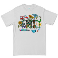 Dove Grey emt Premium Tee - CowhideDigitalArt
