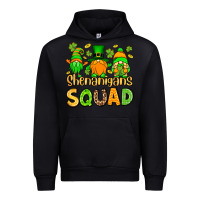 Black St. Patrick's Shenanigans squad gnomies Urban Hoodie - OliviaCreatesArt