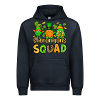 Navy St. Patrick's Shenanigans squad gnomies Urban Hoodie - OliviaCreatesArt