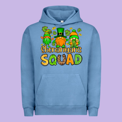 St. Patrick's Shenanigans Squad Gnomies Urban Hoodie Designed By Oliviacreatesart