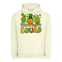 Pigment Pistachio St. Patrick's Shenanigans squad gnomies Urban Hoodie - OliviaCreatesArt
