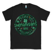 Black prone to shenanigans and malarkey Classic Tee - MaliasSmallBusiness