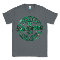 Charcoal Heather prone to shenanigans and malarkey Classic Tee - MaliasSmallBusiness