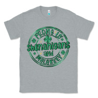 Heather Grey prone to shenanigans and malarkey Classic Tee - MaliasSmallBusiness