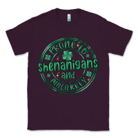 Plum prone to shenanigans and malarkey Classic Tee - MaliasSmallBusiness
