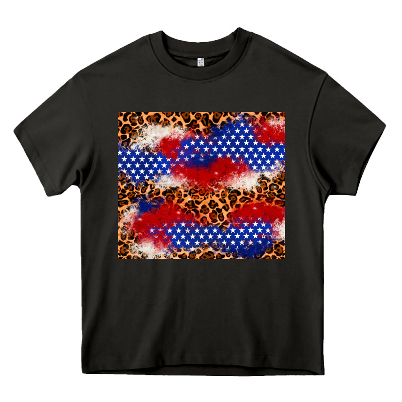 4th Of July Usa Flag Leopard 20oz Tumbler Heavy Core Tee by Neo Western | Teevron