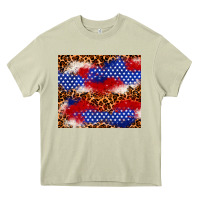 Mossy 4th of July USA flag leopard 20oz tumbler Heavy Core Tee - Neo Western