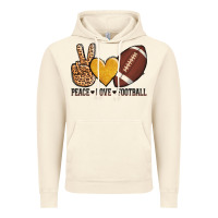 Vintage Artic peace love football Vintage Hoodie - AdoDesignShop