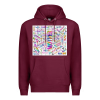 Burgundy mother Premium Hoodie - TumblerDesignByShophia