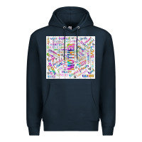 Navy mother Premium Hoodie - TumblerDesignByShophia